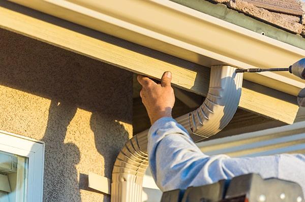 we provide warranties on all of our gutter installation projects